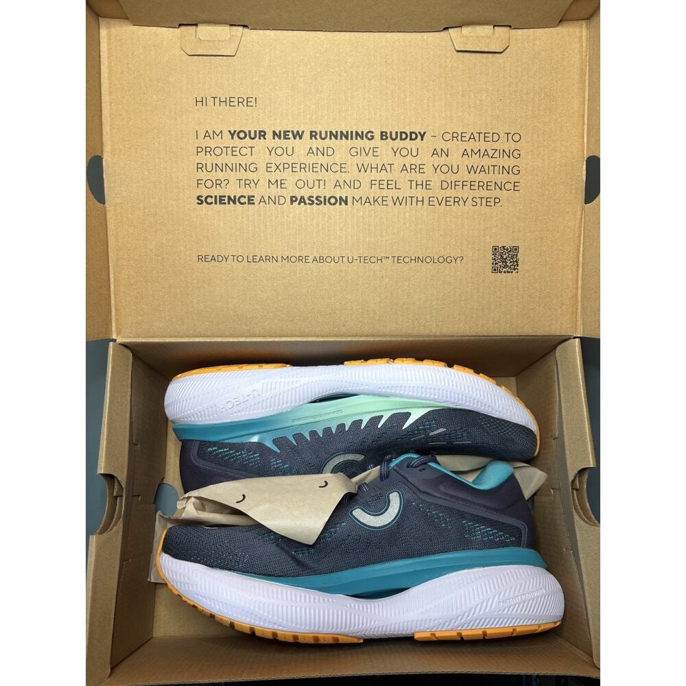 True Motion U-Tech Aion Navy Blue‎ Size 9.5